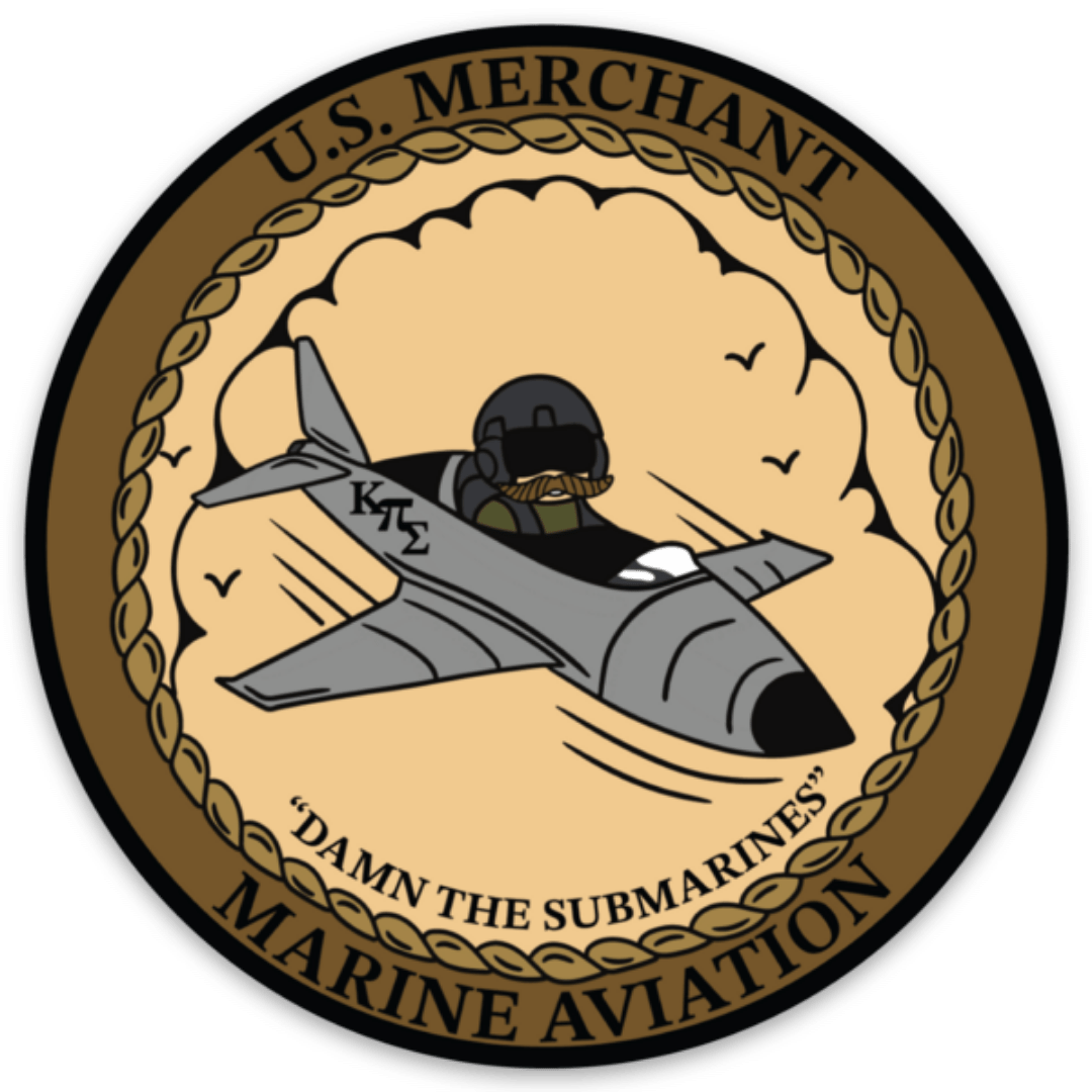 Fly Merchant Marine Sticker