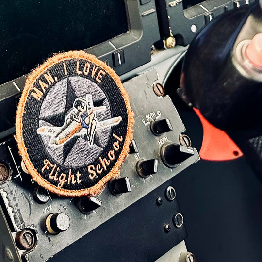 Man I Love Flight School T-6 Patch