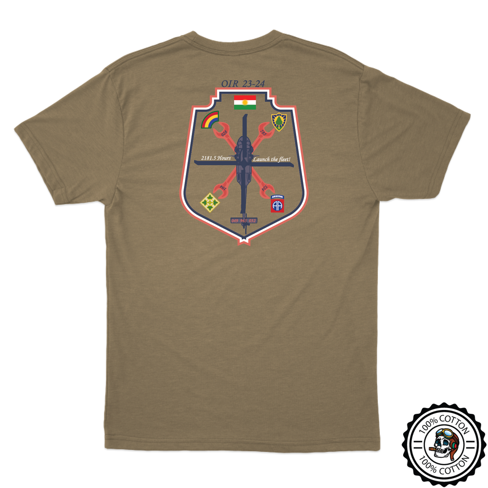 C Co, 3-142 AHB "Fury Erbil" Tan 499 T-Shirt