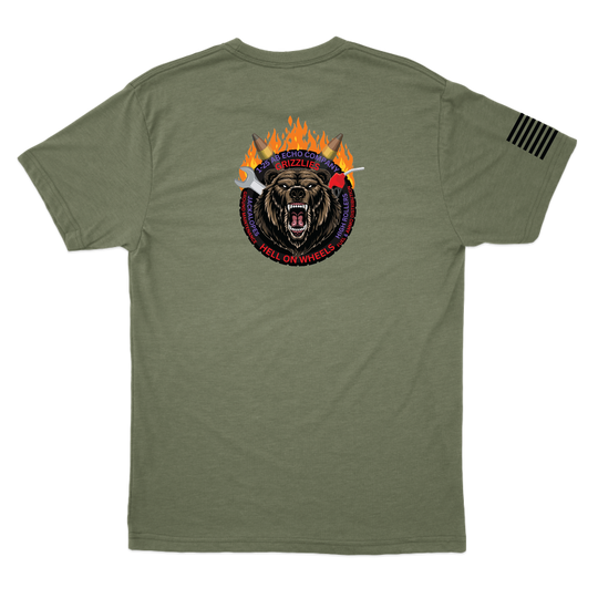 E Co, 1-25 AB "Grizzlies" T-Shirts