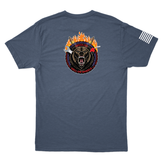 E Co, 1-25 AB "Grizzlies" T-Shirts