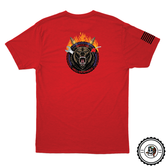 E Co, 1-25 AB "Grizzlies" T-Shirts