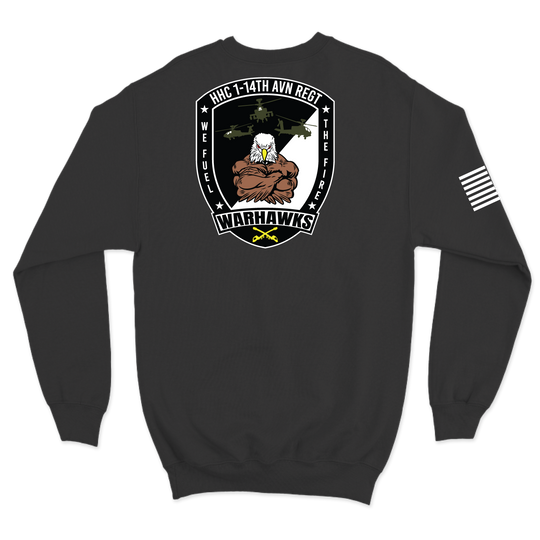 HHC, 1-14th AVN REG "Warhawks" Crewneck Sweatshirt