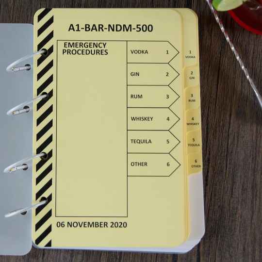 Navy Pilot's Cocktail Checklist