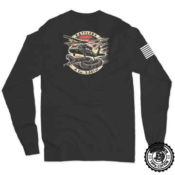 A Co, 2-501 GSAB "Rattlers" 2025 Long Sleeve T-Shirt