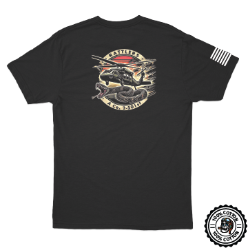 A Co, 2-501 GSAB "Rattlers" 2025 T-Shirts