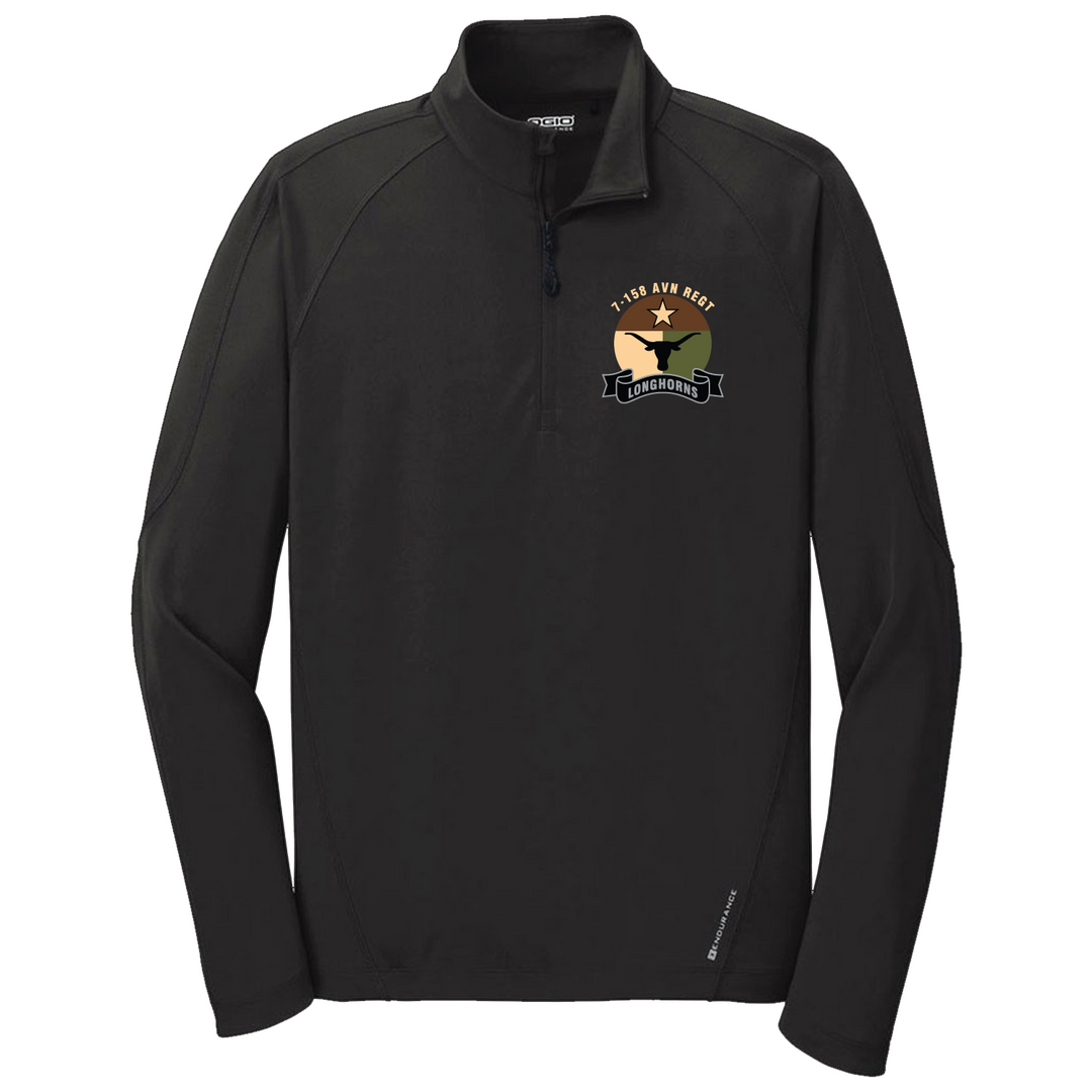 7-158 GSAB "Longhorns" 1/4 Zip