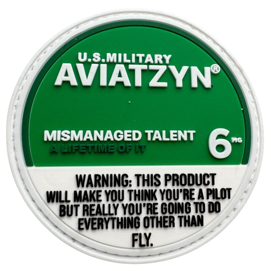 Military Aviatzyn PVC Patch