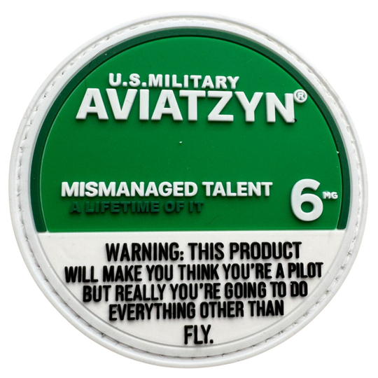 Military Aviatzyn PVC Patch