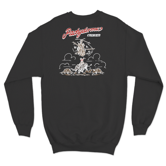 B Co, 6-101 AVN REGT "Pachyderms" Crewneck Sweatshirt