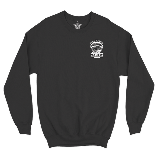 Able Battery, 3-319 AFAR Paratrooper Crewneck Sweatshirt