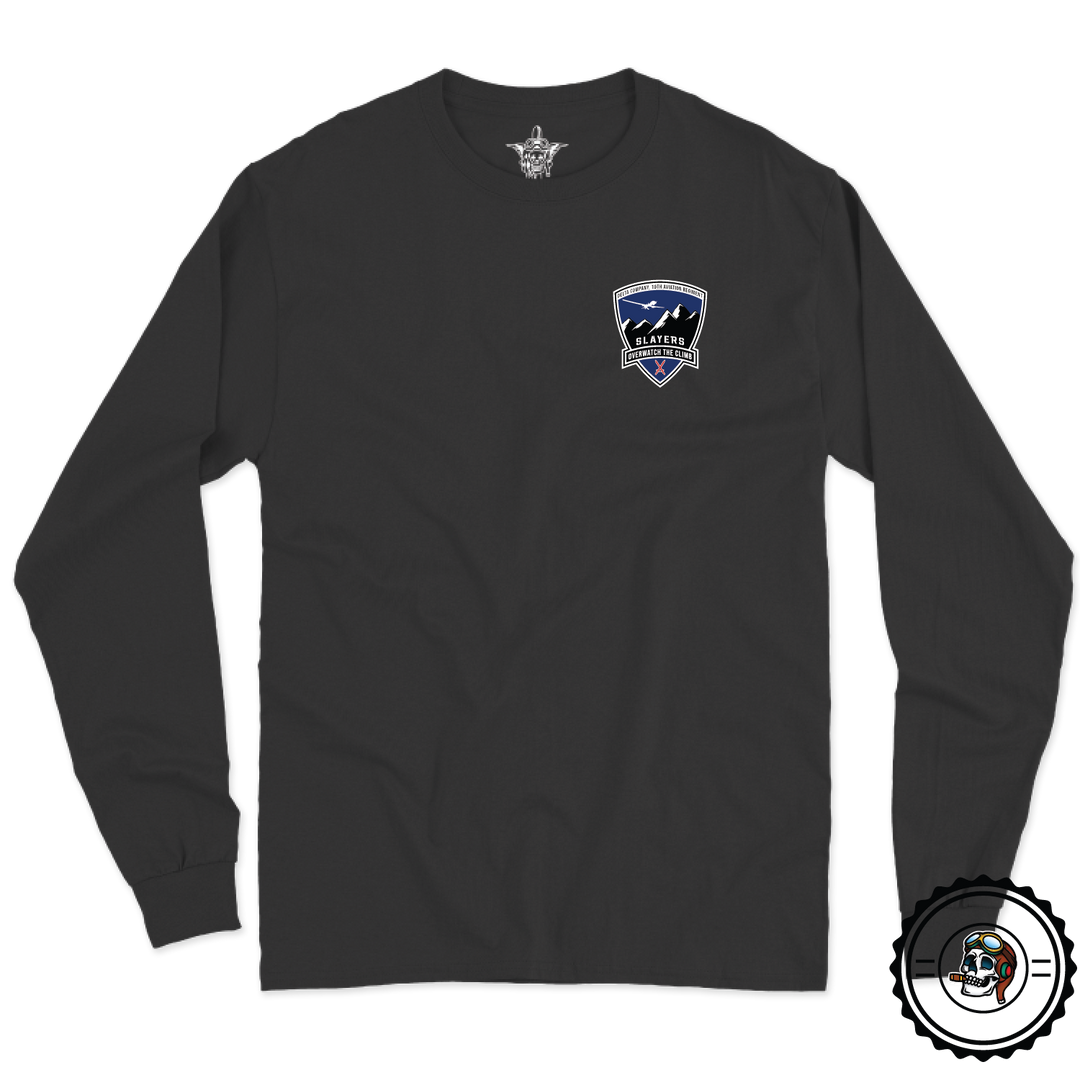 D Co, 10 AVN REG "Slayers" Long Sleeve T-Shirt