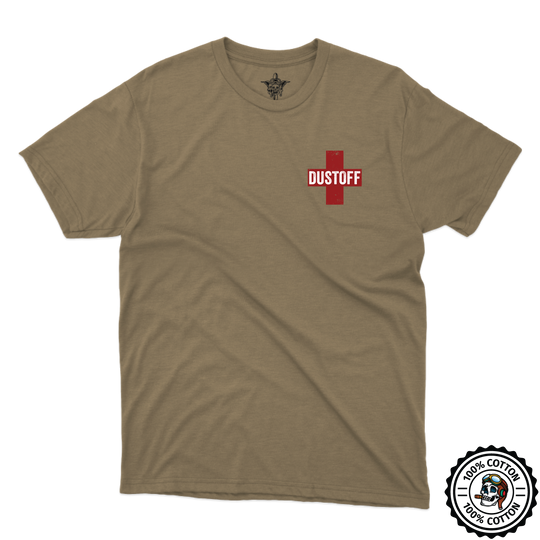 C Co, 3-25 AVN "Lightning Dustoff"  Tan 499 T-Shirt