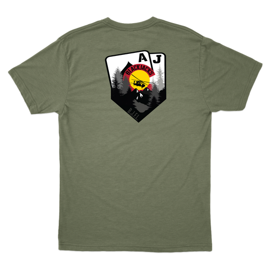A Co, 2-4 GSAB "Blackjacks" SPADES T-Shirts