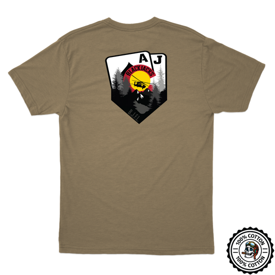 A Co, 2-4 GSAB "Blackjacks" SPADES Tan 499 T-Shirt
