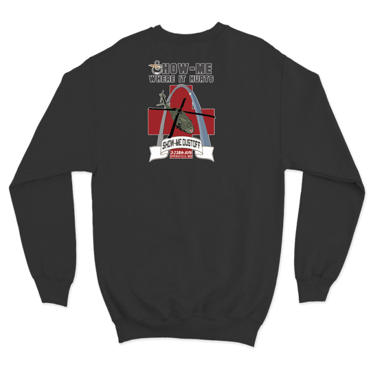 3-238 MedEvac “Show-Me Dustoff” Crewneck Sweatshirt