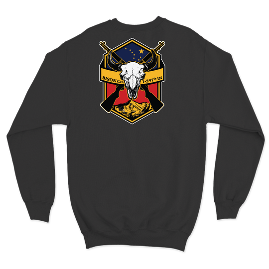 B Co, 1-297th IN BN Crewneck Sweatshirt