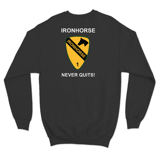 1 ABCT, 1 CD "Ironhorse" Crewneck Sweatshirt