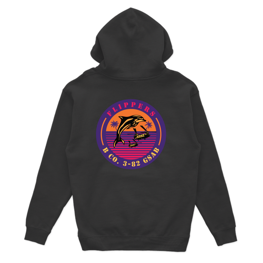 B Co, 3-82 GSAB "Flippers" Hoodies