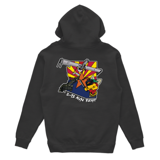 B Co, 2-13th AVN REG "Black Knights" V3 Hoodies