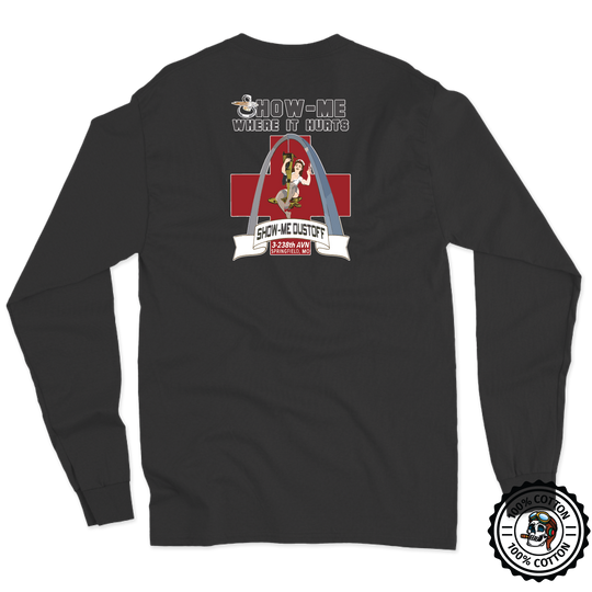 3-238 MedEvac “Show-Me Dustoff” V2 Long Sleeve T-Shirt