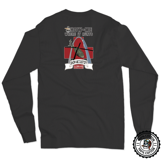 3-238 MedEvac “Show-Me Dustoff” Long Sleeve T-Shirt