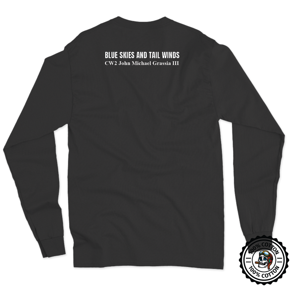 A Co 3-142 AHB “Raven” / Task Force Grassia Long Sleeve T-Shirt