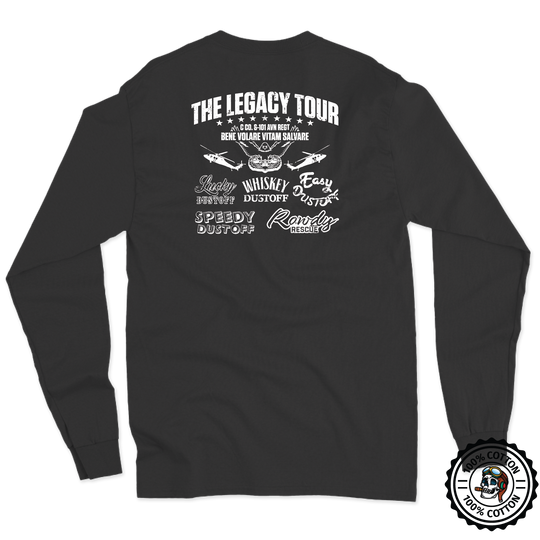 C Co, 6-101 AVN REGT “Legacy Tour" Long Sleeve T-Shirt
