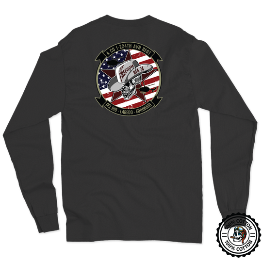 A Co, 1-224 AVN "Aviator" V2 Long Sleeve T-Shirt
