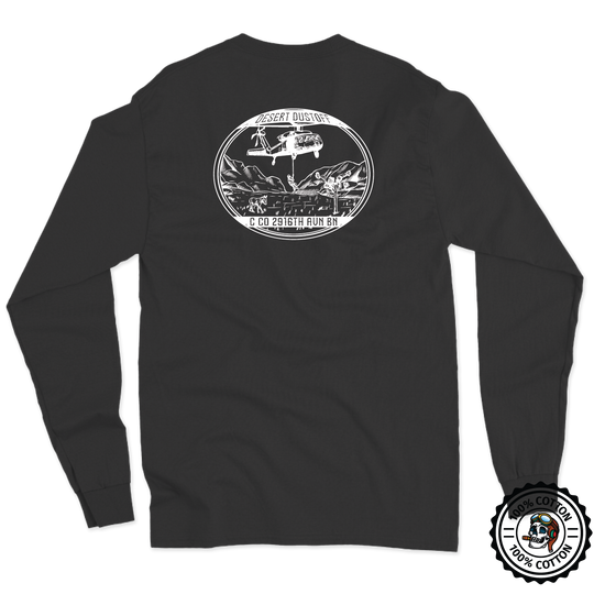 C Co, 2916 AVN BN "Desert Dustoff" V2 Long Sleeve T-Shirt