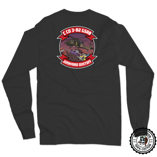 C Co, 3-82 AVN "Junkyard" Long Sleeve T-Shirt