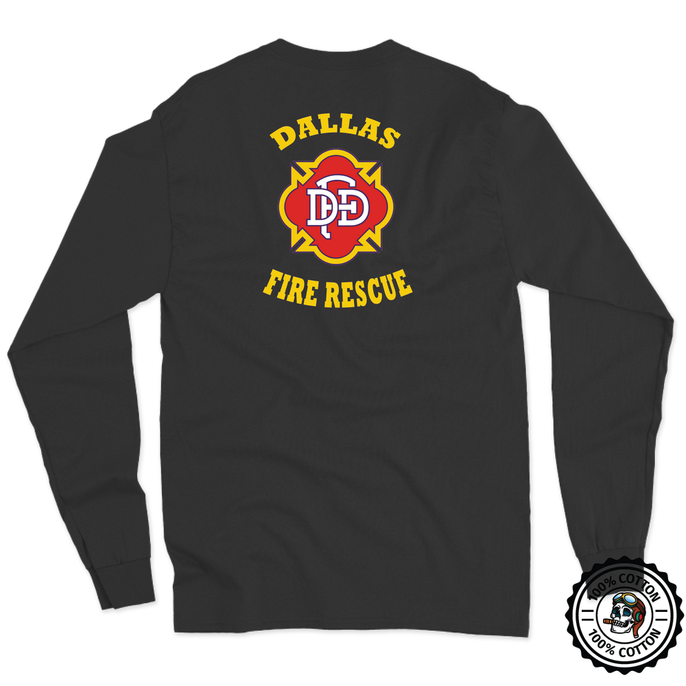 Dallas Fire Department - Station 8 Long Sleeve T-Shirt