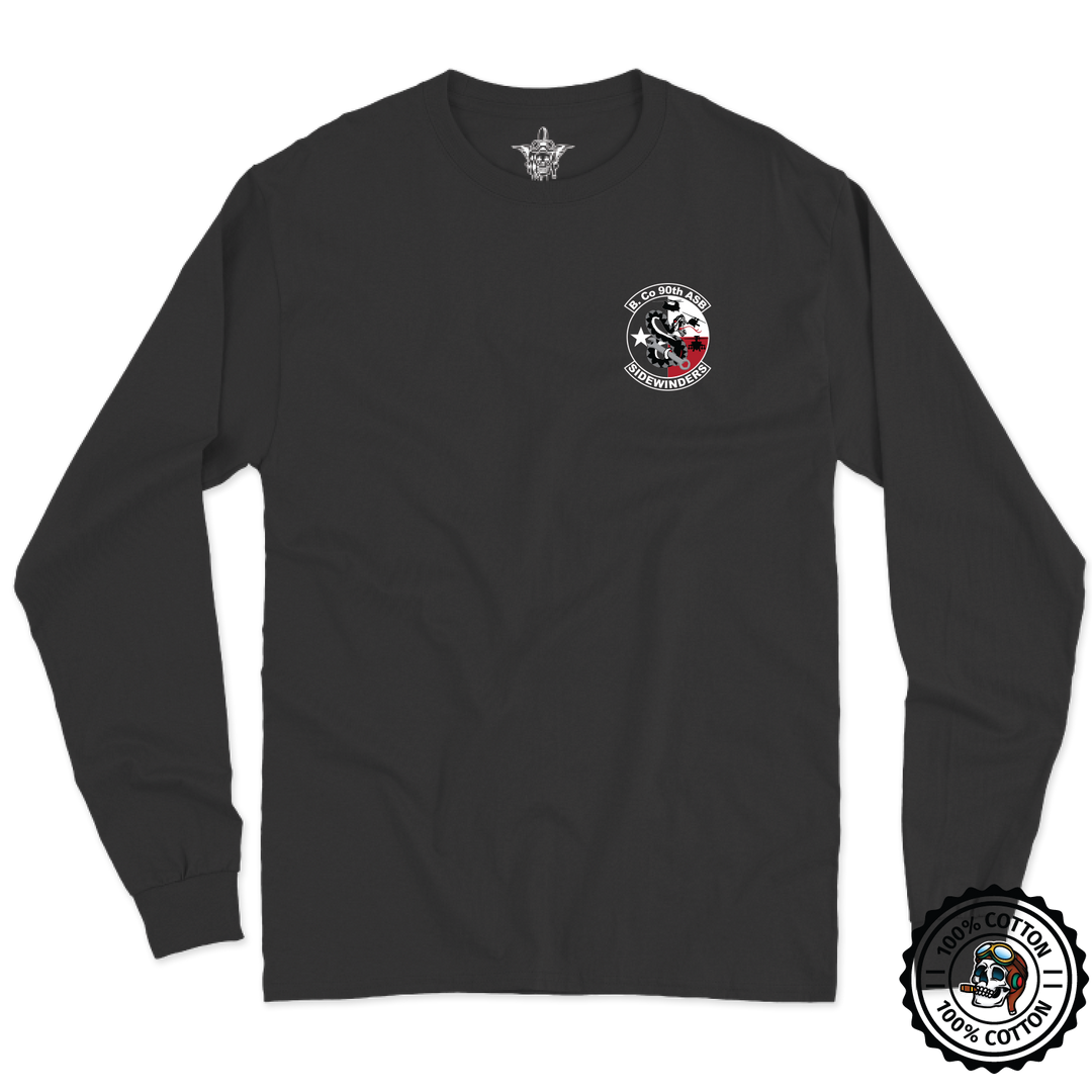 B Co, 90th ASB "Sidewinders" Long Sleeve T-Shirt