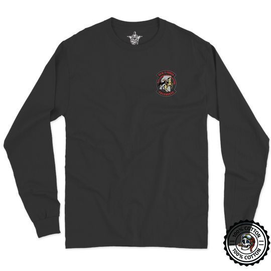 A Co, 1-185 AHB "Pale Horse" Long Sleeve T-Shirt