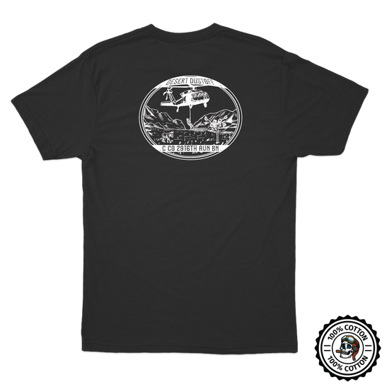 C Co, 2916 AVN BN "Desert Dustoff" V2 T-Shirts