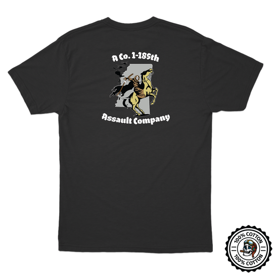 A Co, 1-185 AHB "Pale Horse" T-Shirts