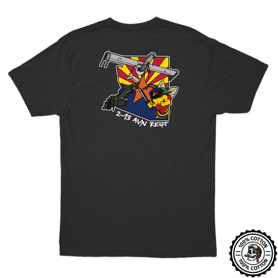 B Co, 2-13th AVN REG "Black Knights" V3 T-Shirts
