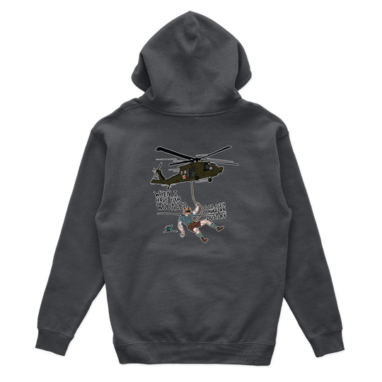 C Co, 1-214 GSAB "Bavarian Dustoff" V2 Hoodies