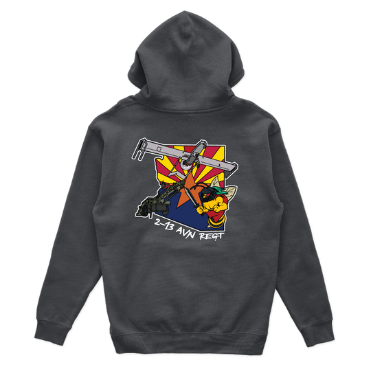 B Co, 2-13th AVN REG "Black Knights" V3 Hoodies