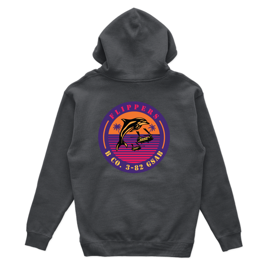 B Co, 3-82 GSAB "Flippers" Hoodies