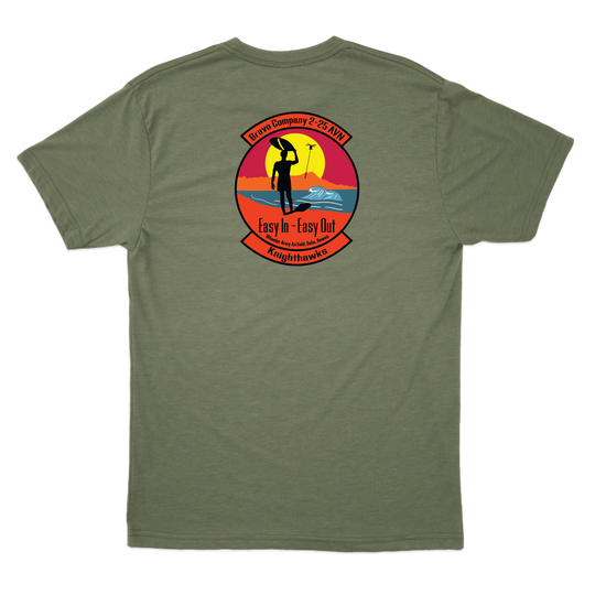 B Co, 2-25 AVN "Knighthawks" T-Shirts