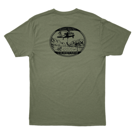 C Co, 2916 AVN BN "Desert Dustoff" V2 T-Shirts