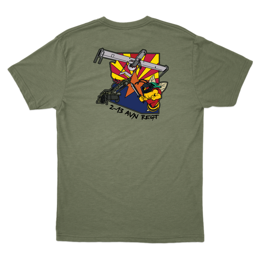 B Co, 2-13th AVN REG "Black Knights" V3 T-Shirts