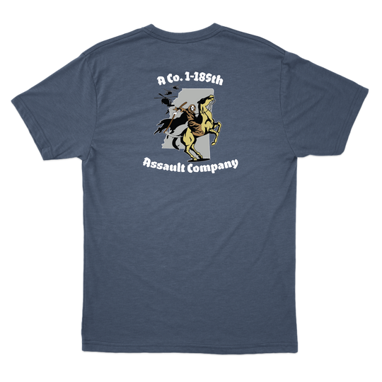 A Co, 1-185 AHB "Pale Horse" T-Shirts