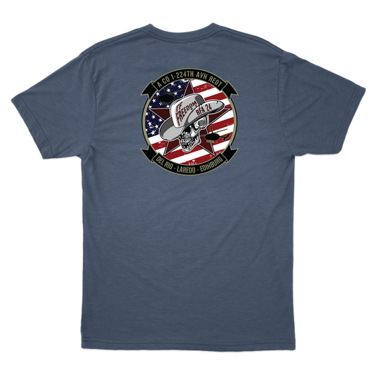 A Co, 1-224 AVN "Army" V2 T-Shirts