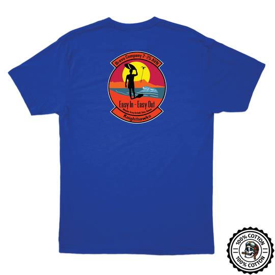B Co, 2-25 AVN "Knighthawks" T-Shirts