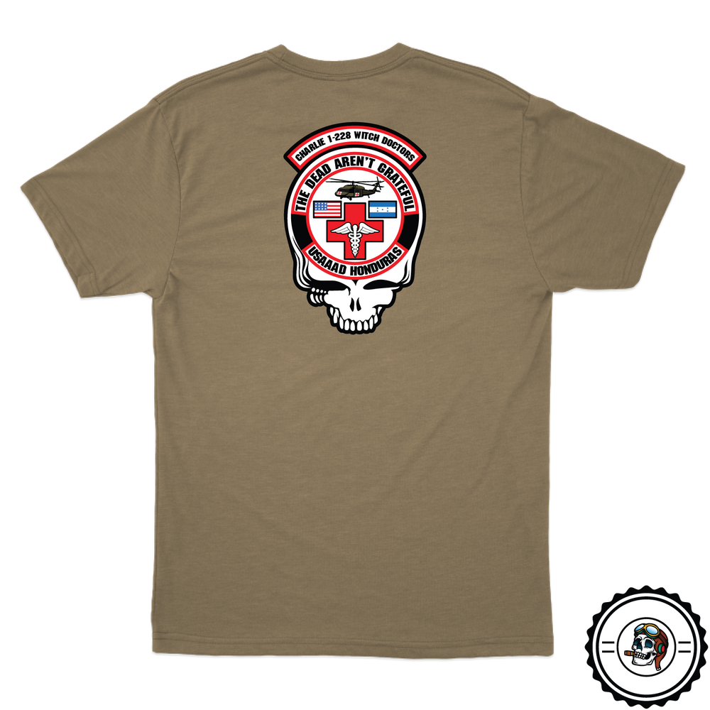 USAAAD C Co, 1-228 "Witchdoctors" 2023 Tan 499 T-Shirt