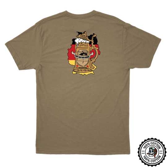 C Co, 1-214 GSAB "Bavarian Dustoff" Tan 499 T-Shirt
