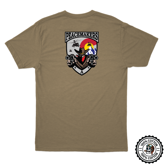A Co, 4-4 AB "Peacemakers" Tan 499 T-Shirt