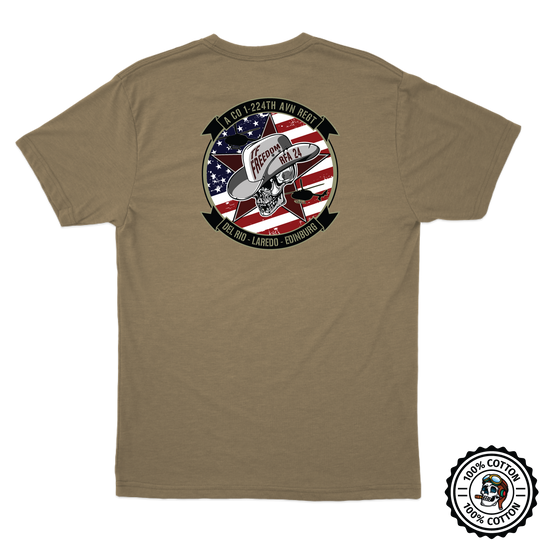 A Co, 1-224 AVN "Army" V2 Tan 499 T-Shirt